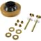 Proflo Heavy Duty Wax Bowl Ring with Horn, Extra Wax, and Bolt Kit PFWRWHXWWB - alternate 1